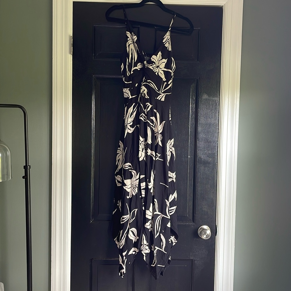 Asymmetrical Midi Summer Dress